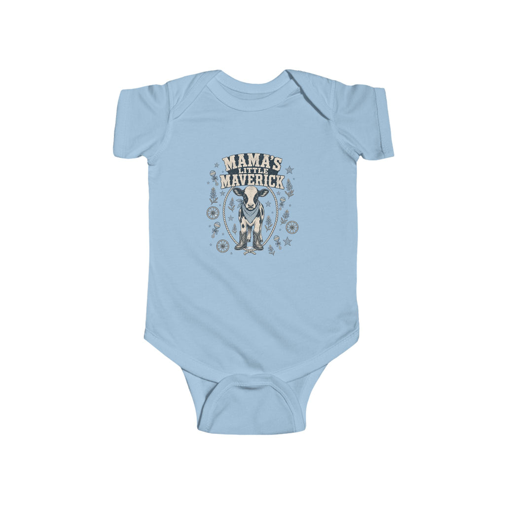 Infant Bodysuit – “Lil' Maverick” Western Cowboy Baby Onesie