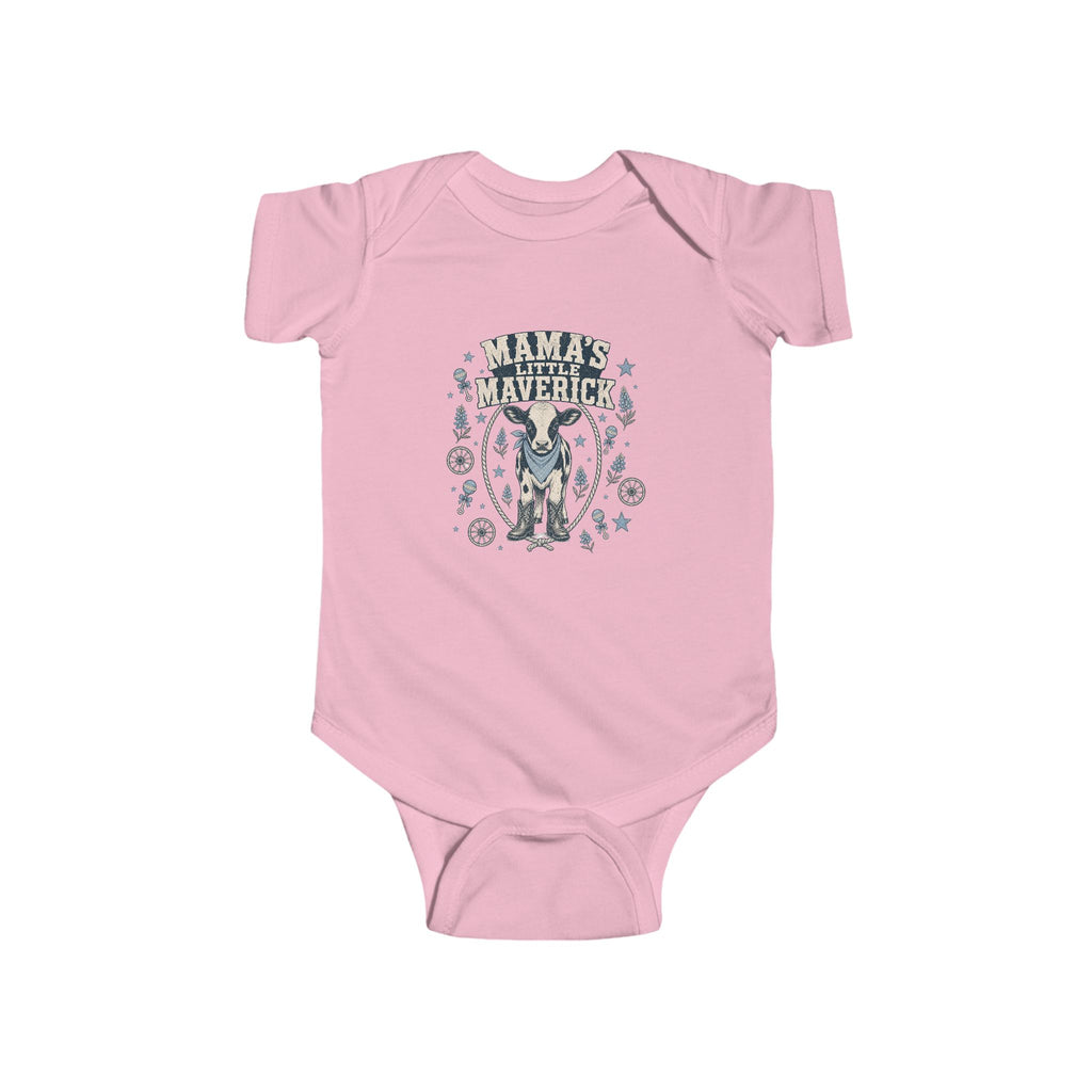 Infant Bodysuit – “Lil' Maverick” Western Cowboy Baby Onesie