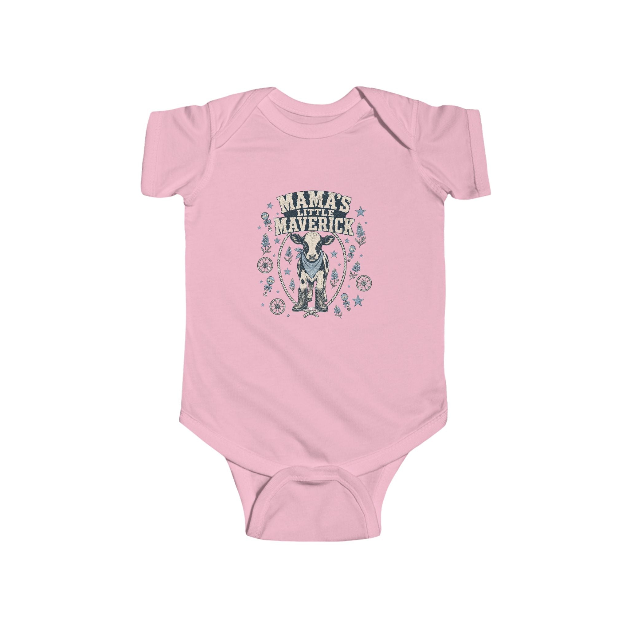 Infant Bodysuit – “Lil' Maverick” Western Cowboy Baby Onesie
