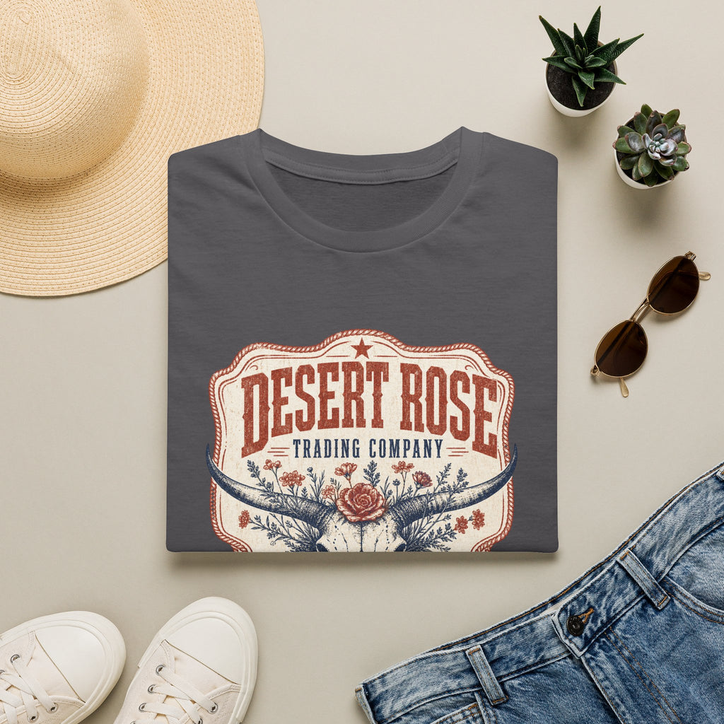 Desert Rose T‑Shirt — Vintage Western Trading Company Graphic Tee
