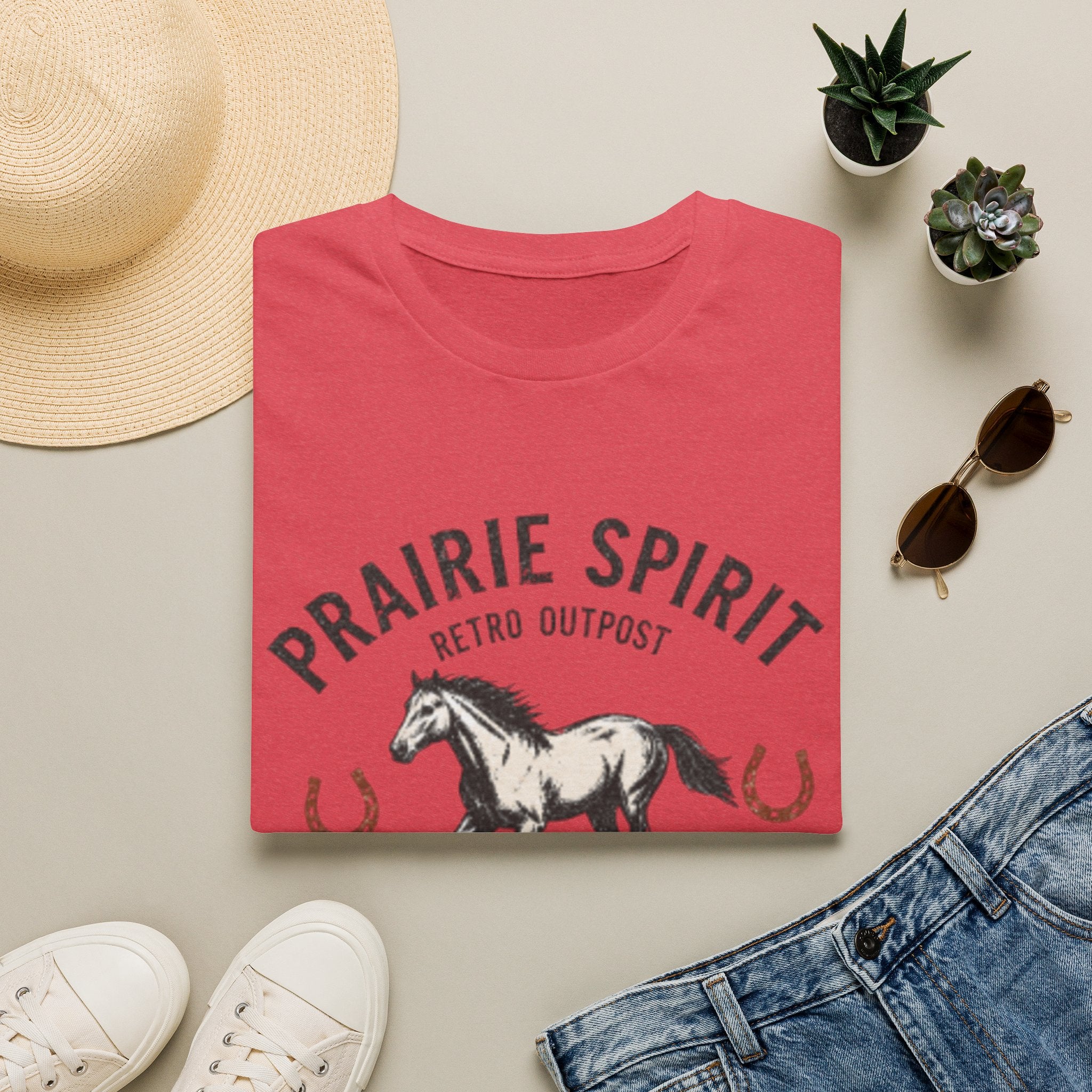 Prairie Spirit Horse T-Shirt — Retro Outpost Graphic Tee