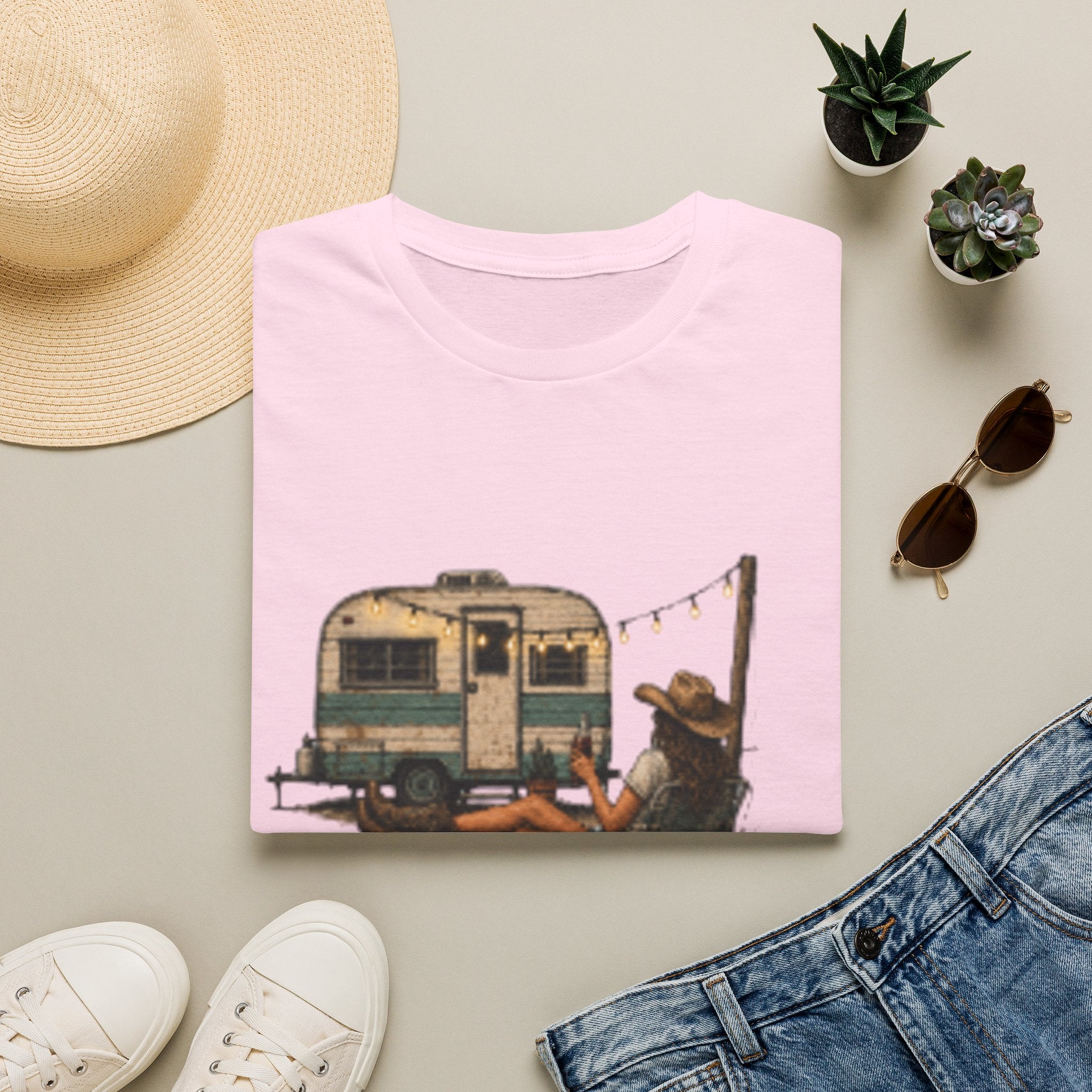 Retro Camper Relaxation T-Shirt — Vintage RV & Chill Graphic