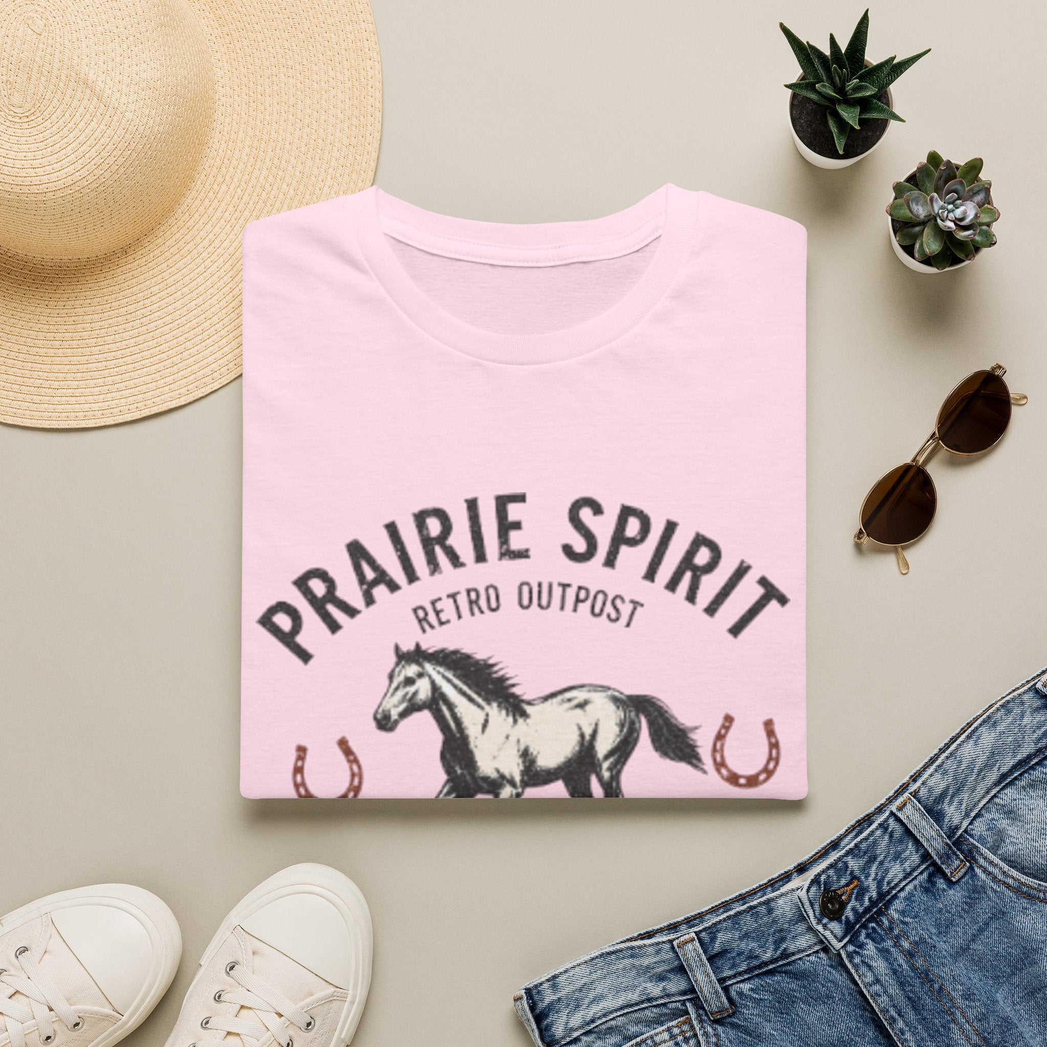 Prairie Spirit Horse T-Shirt — Retro Outpost Graphic Tee