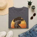 Cowgirl Silhouette T-Shirt — Retro Sunset Western Graphic Tee