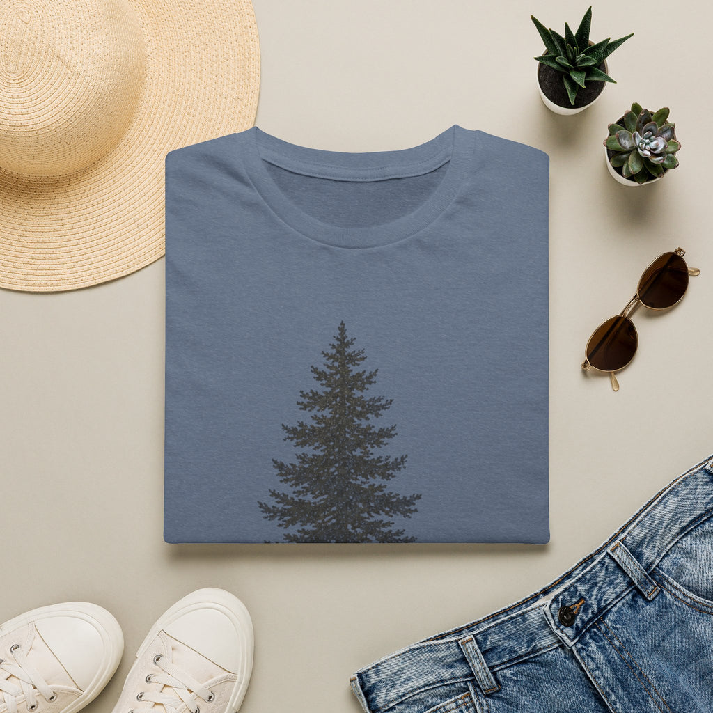 Mountain Life T-Shirt — Minimal Pine Tree Graphic