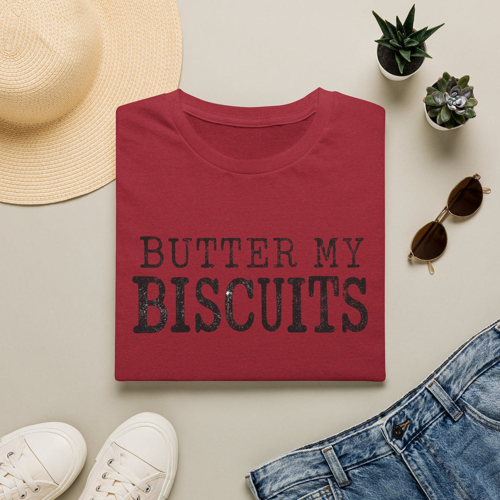 Butter My Biscuits T-Shirt — Southern Comfort Vintage Graphic Tee