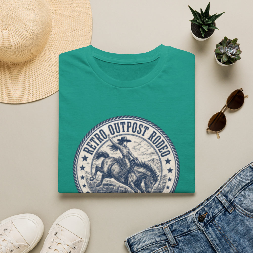 Retro Outpost Rodeo T-Shirt — Vintage Rodeo Bull Rider Tee (Est. 2021)