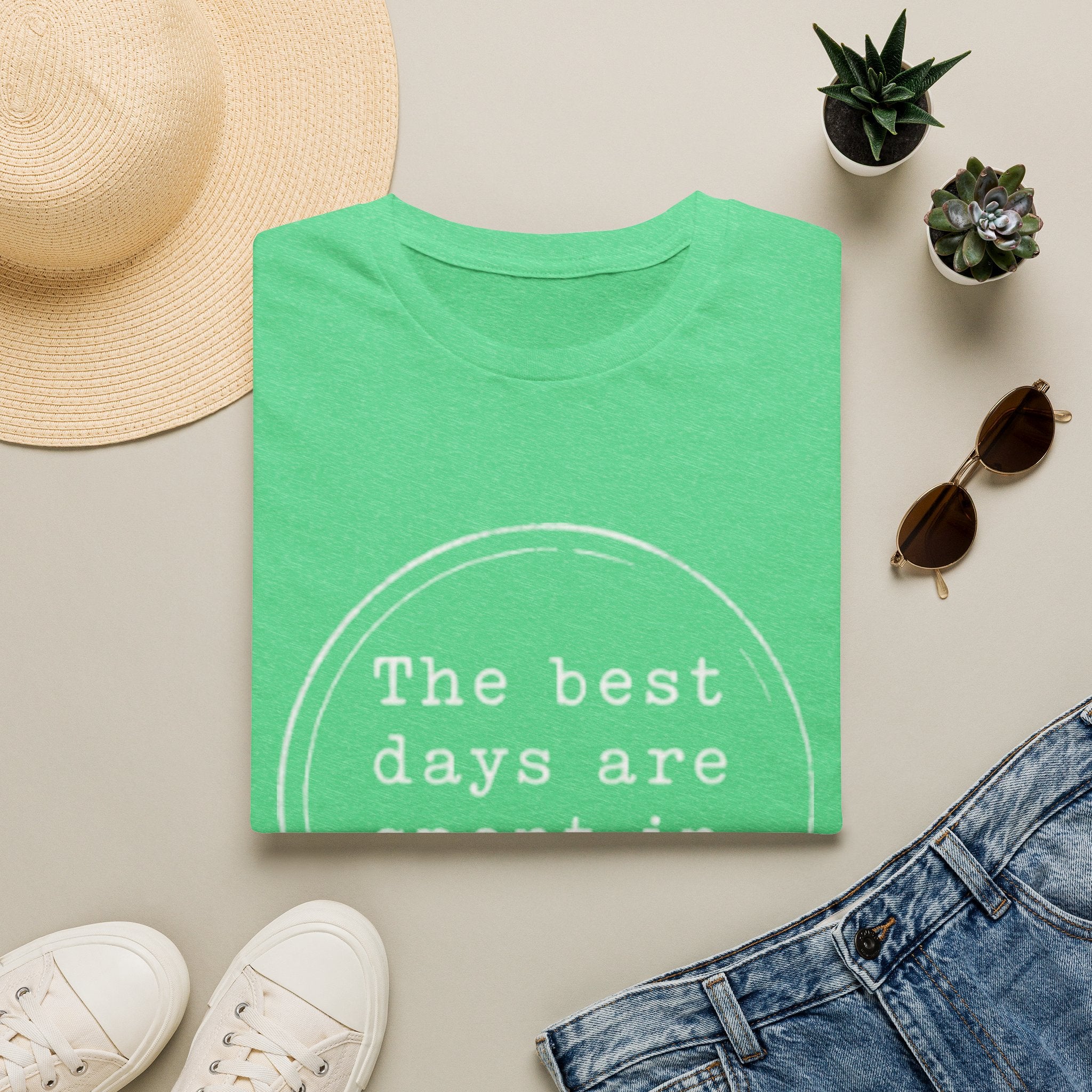 Barn Life T‑Shirt – “The Best Days Are Spent in the Barn” Rustic Farm Tee