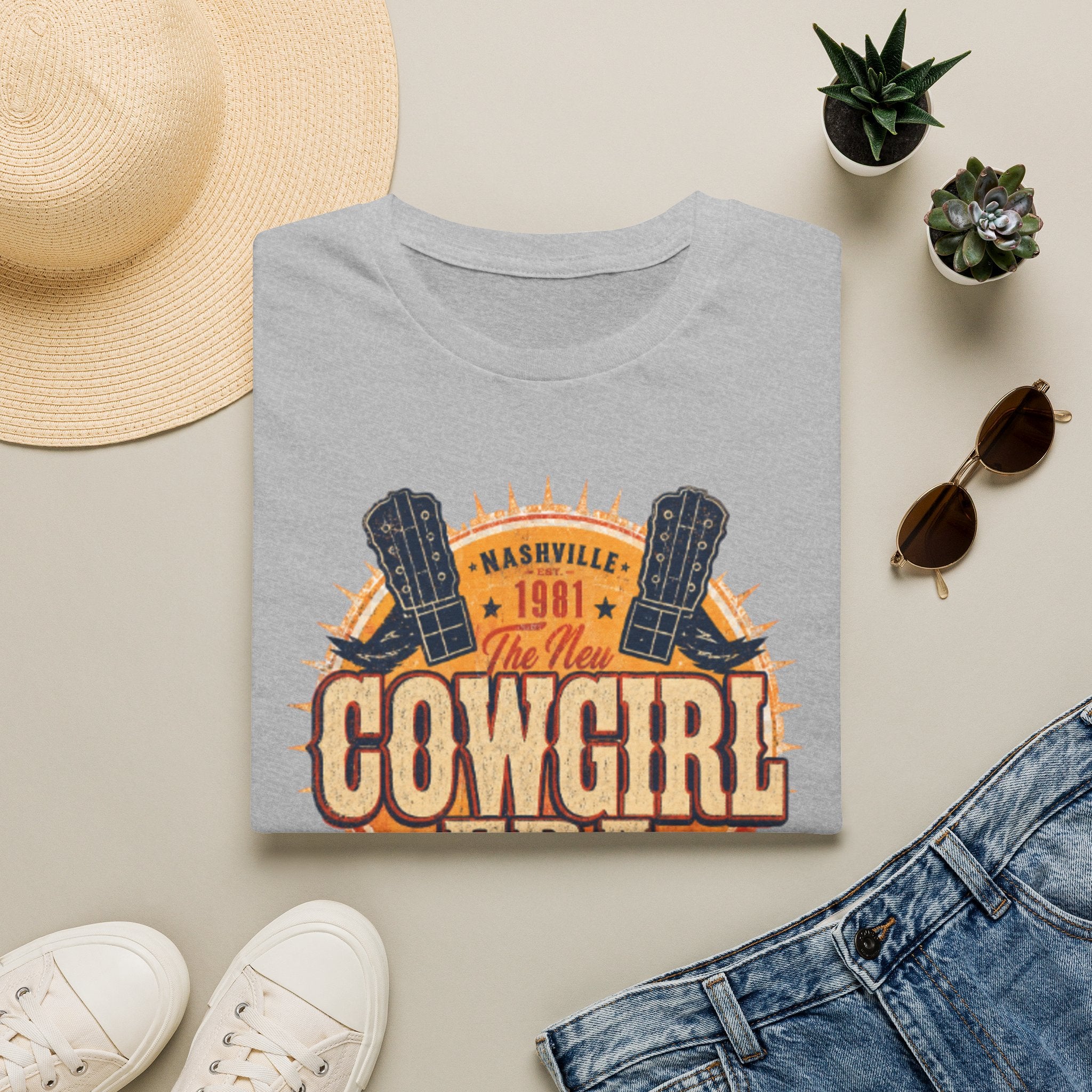 Cowgirl T-Shirt — Nashville 1981 “The New Cowgirl Era” Retro Graphic Tee