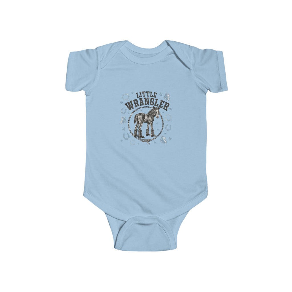 Little Wrangler Infant Bodysuit — Baby Western Cowboy Onesie