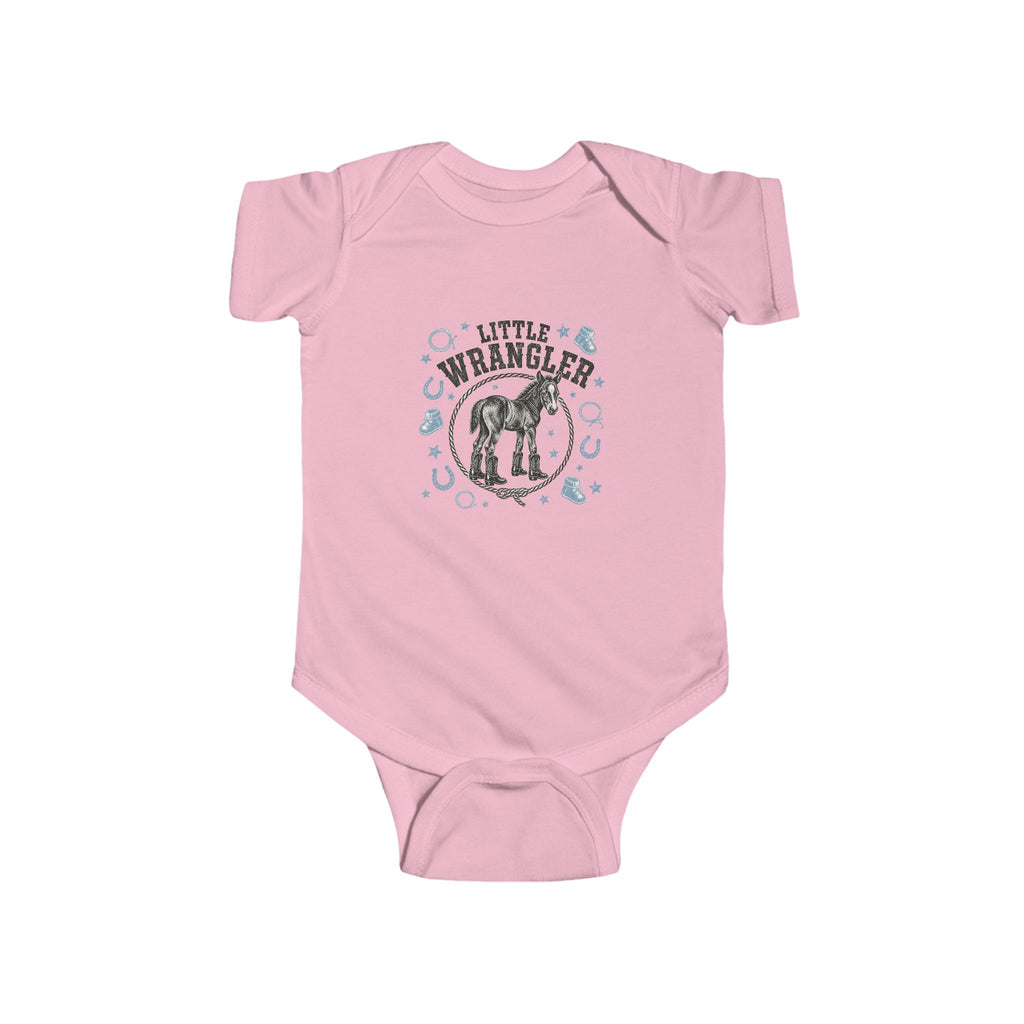 Little Wrangler Infant Bodysuit — Baby Western Cowboy Onesie