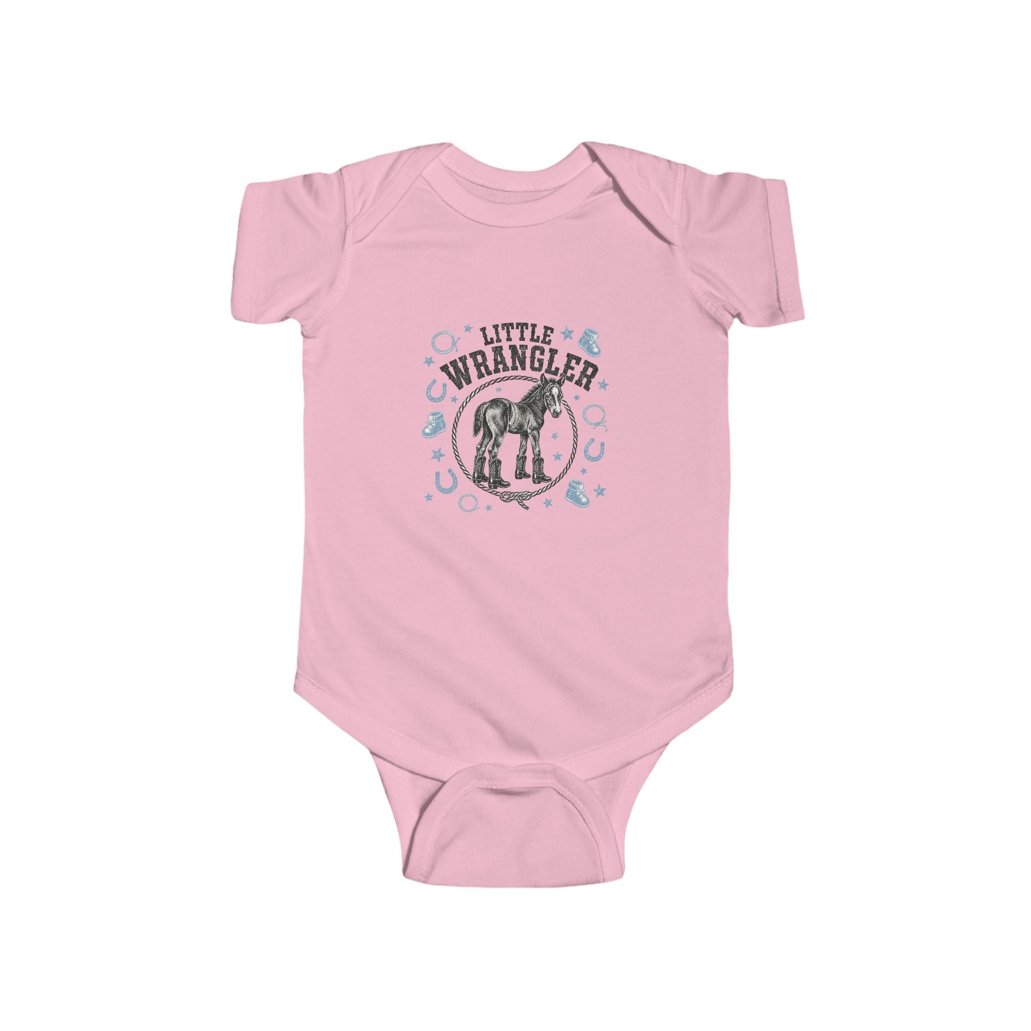 Little Wrangler Infant Bodysuit — Baby Western Cowboy Onesie
