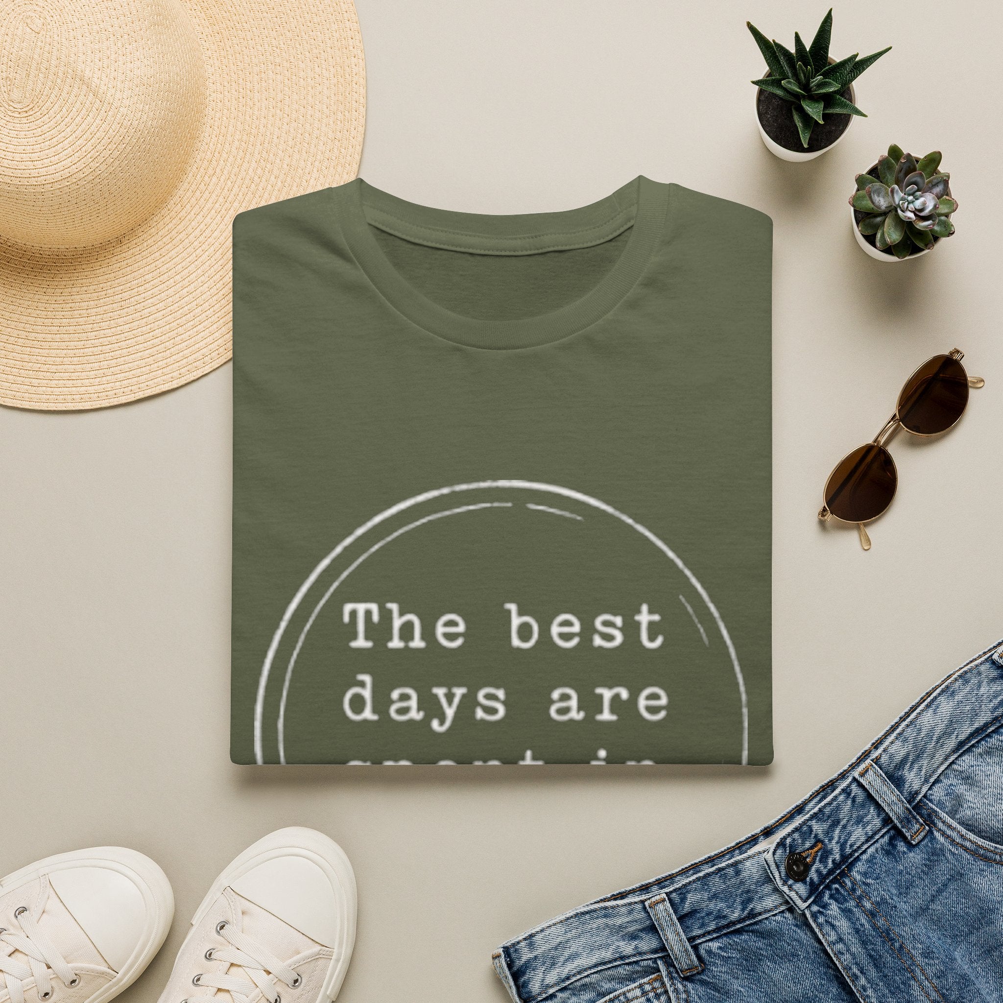 Barn Life T‑Shirt – “The Best Days Are Spent in the Barn” Rustic Farm Tee