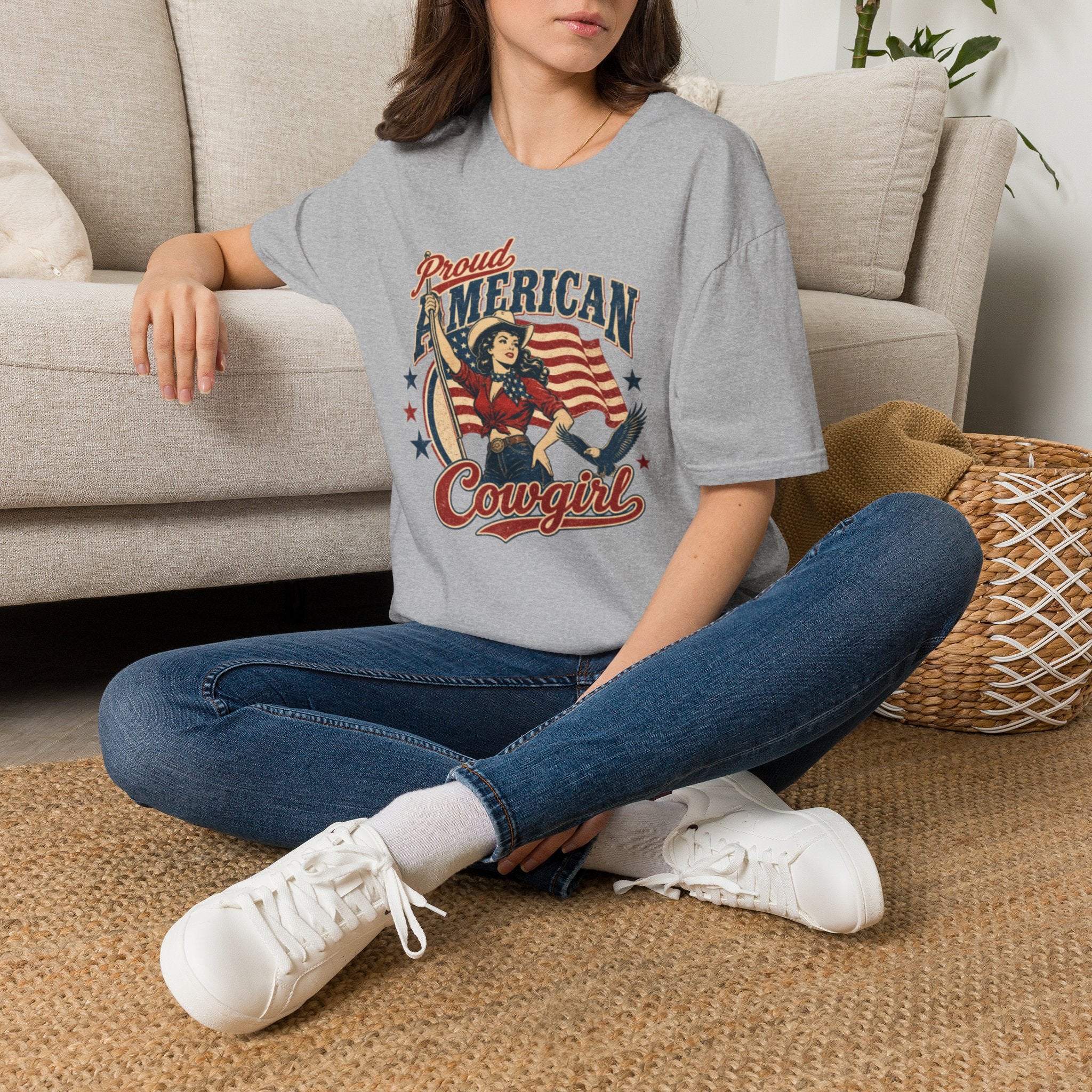 Proud American Cowgirl T-Shirt