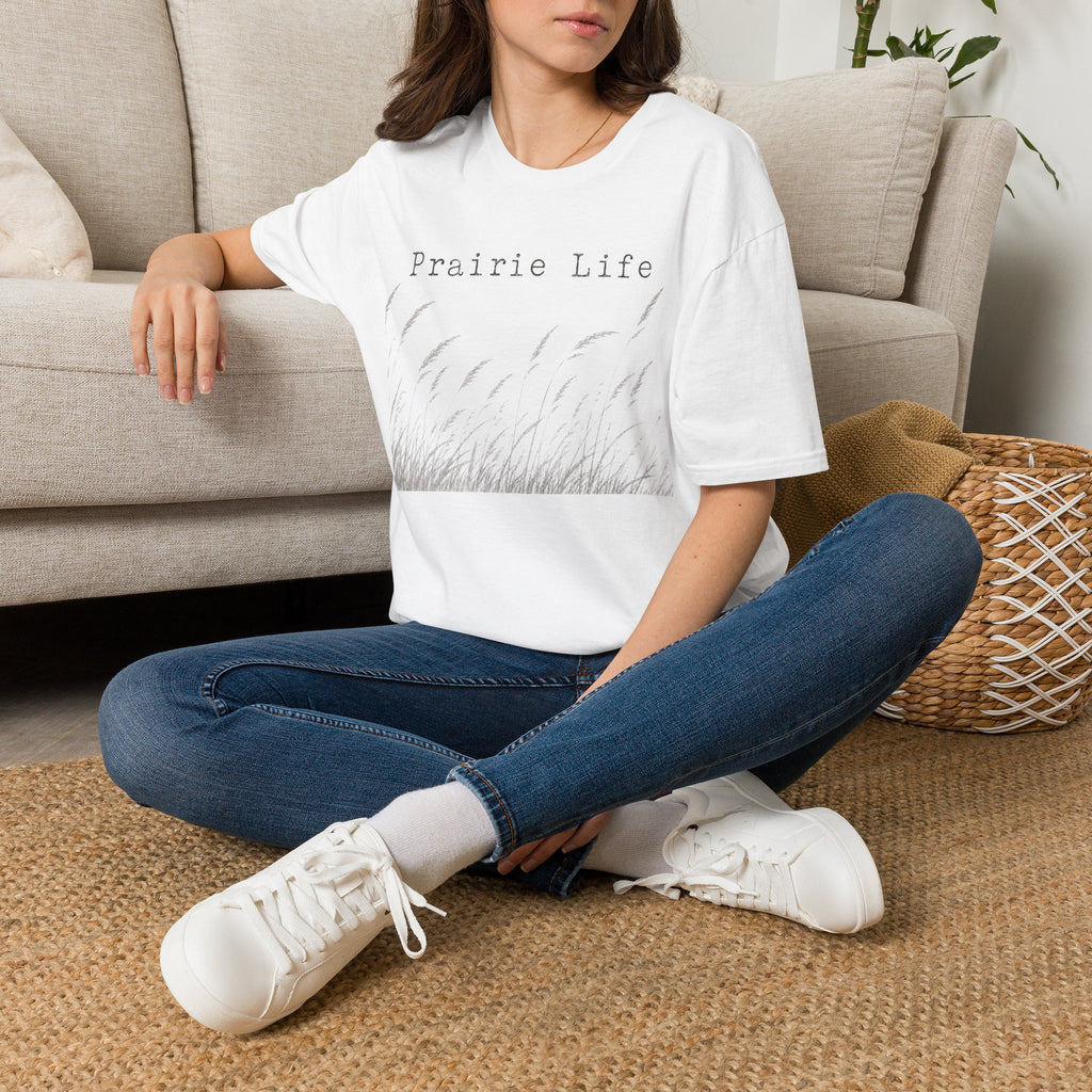 Prairie Life T-Shirt — Minimalist Farmhouse Tee for Country Living