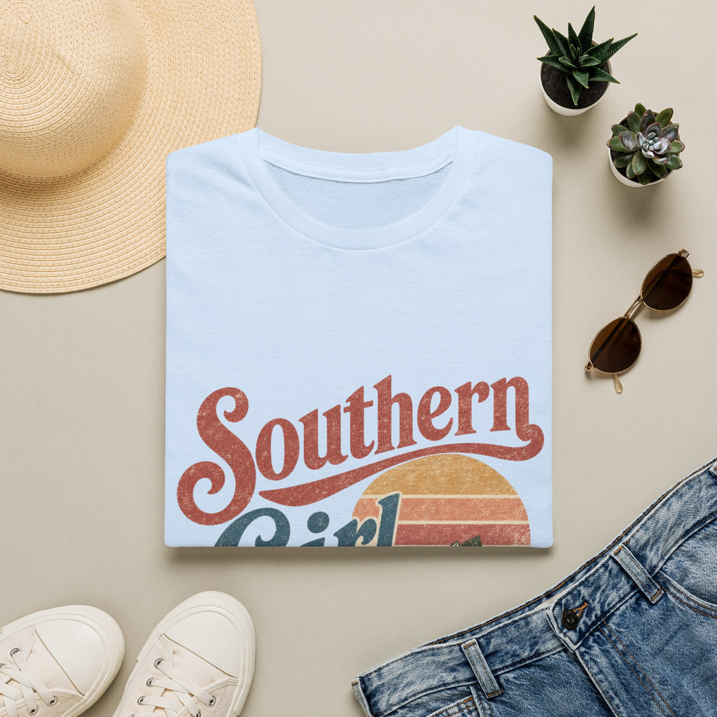 Southern Girl T-Shirt — Vintage Retro Magnolia Tee