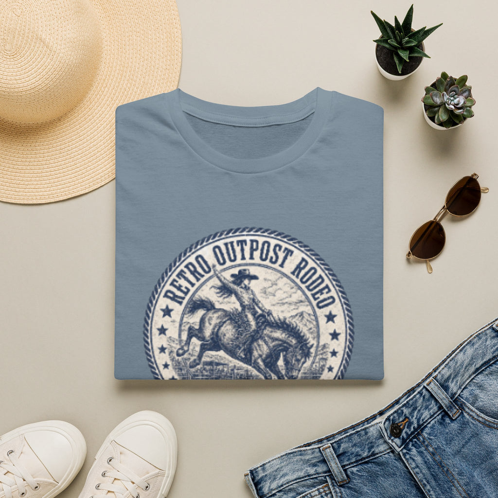 Retro Outpost Rodeo T-Shirt — Vintage Rodeo Bull Rider Tee (Est. 2021)