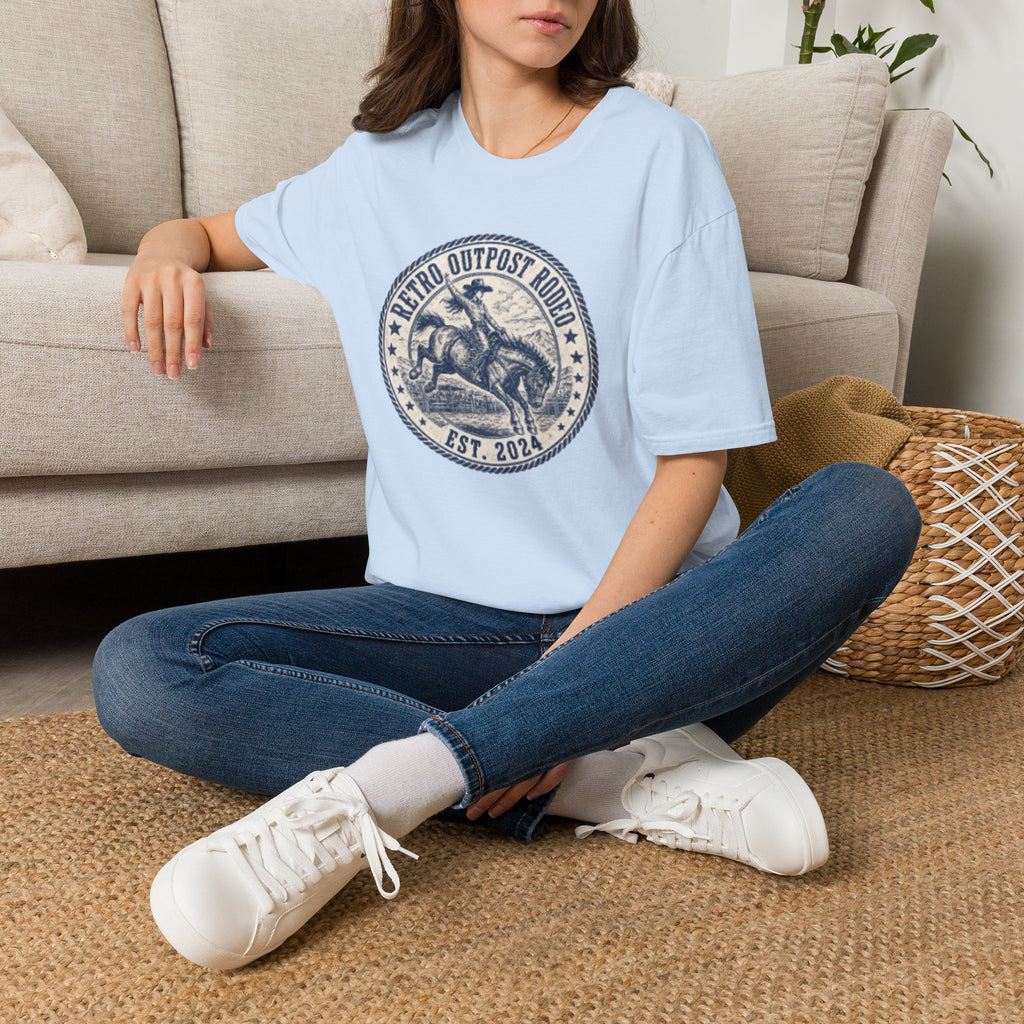 Retro Outpost Rodeo T-Shirt — Vintage Rodeo Bull Rider Tee (Est. 2021)