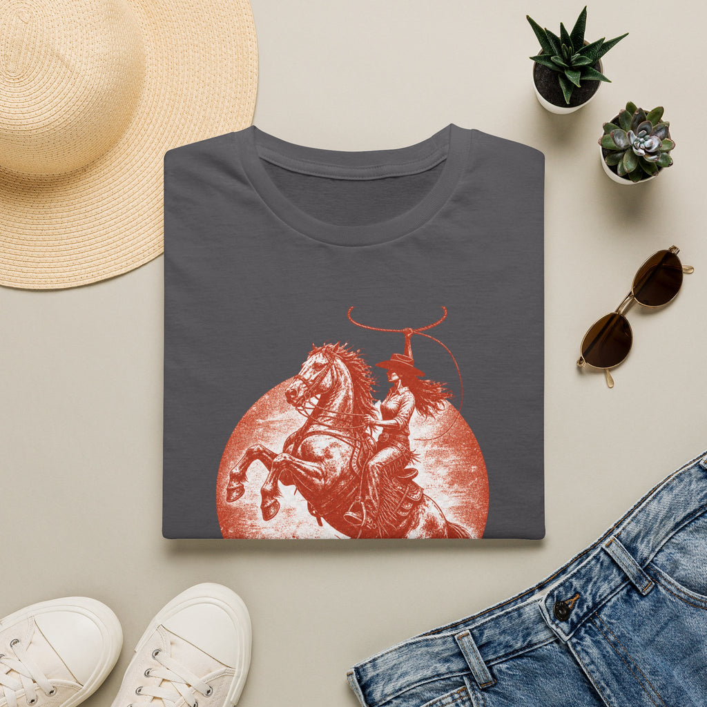 Cowboy Rodeo T-Shirt — Vintage Bronc Rider Graphic