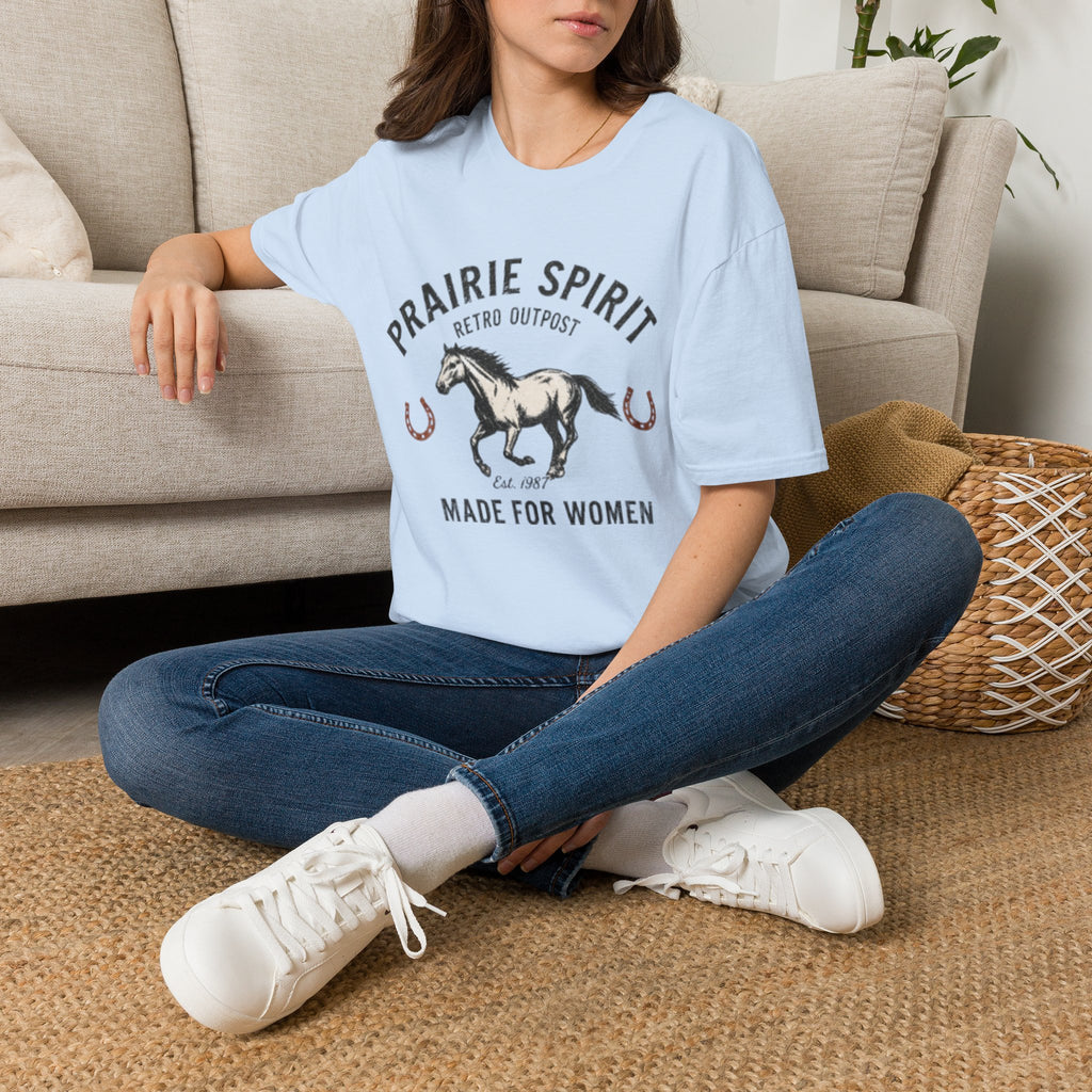 Prairie Spirit Horse T-Shirt — Retro Outpost Graphic Tee
