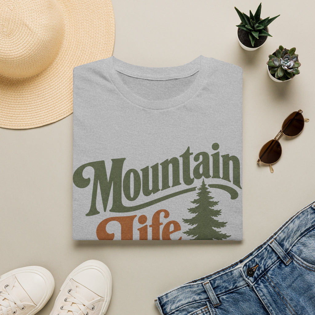 Mountain Life T-Shirt — Vintage Outdoor Nature Graphic Tee