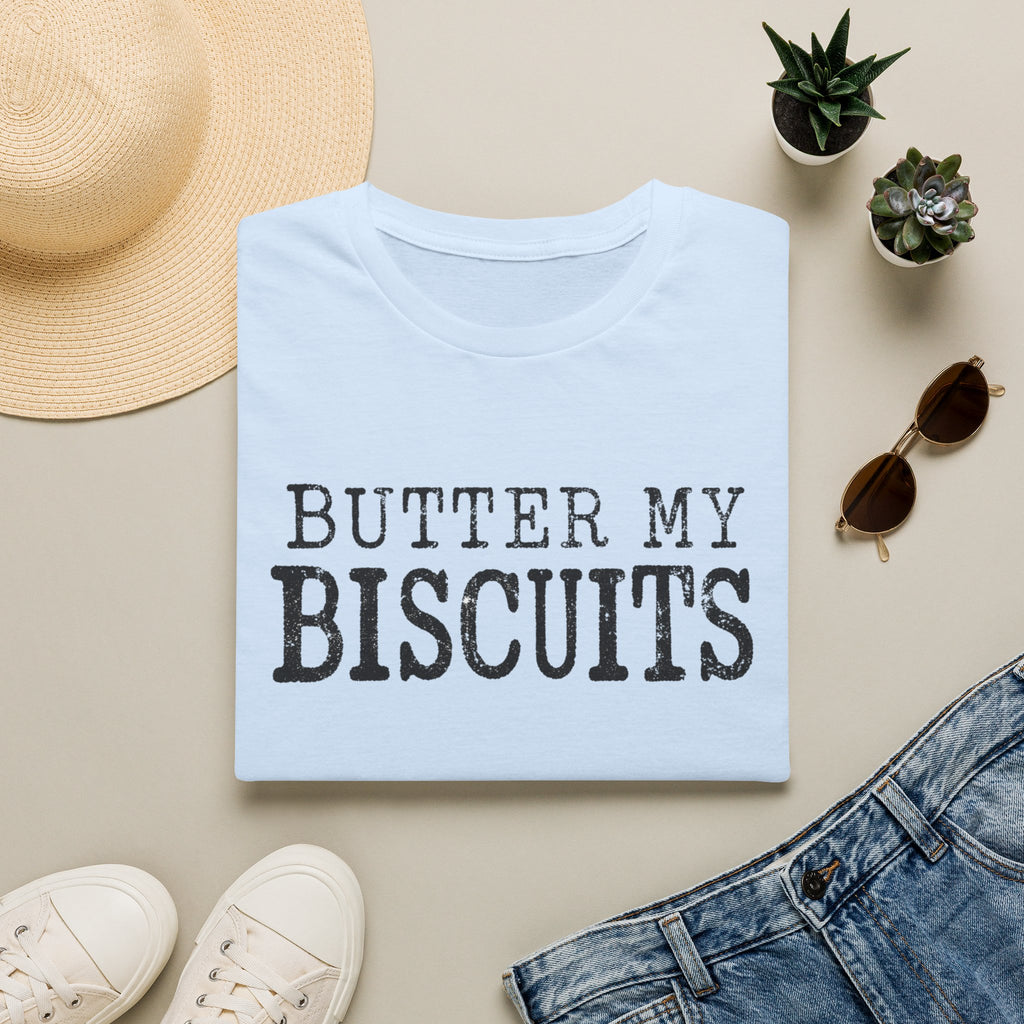 Butter My Biscuits T-Shirt — Southern Comfort Vintage Graphic Tee