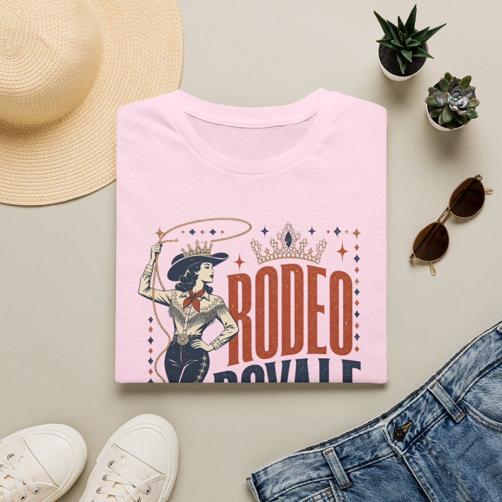 Rodeo Royale Graphic T-Shirt — Vintage Cowgirl Western Tee