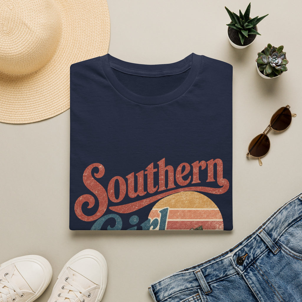 Southern Girl T-Shirt — Vintage Retro Magnolia Tee