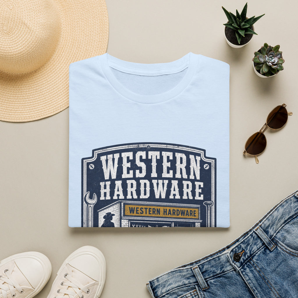 Western Hardware Vintage T-Shirt — Retro Storefront Graphic Tee