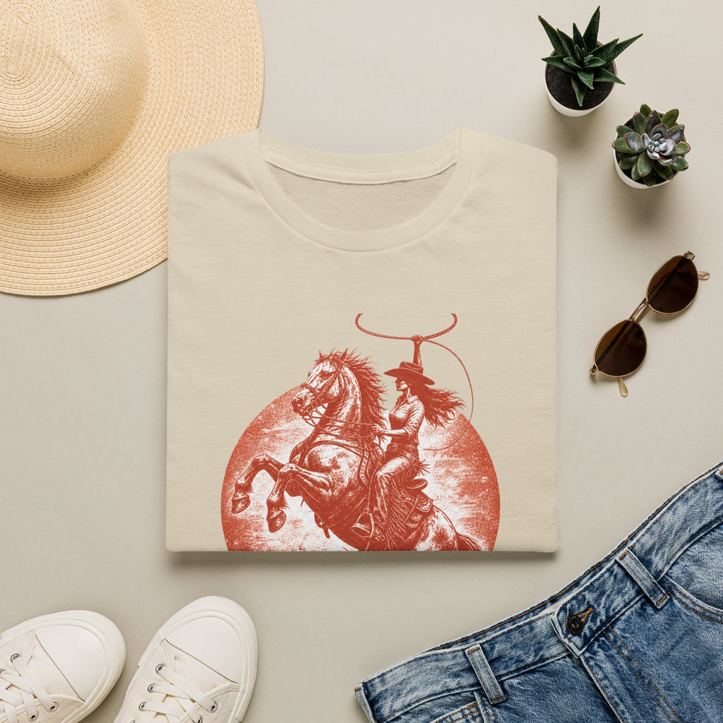 Cowboy Rodeo T-Shirt — Vintage Bronc Rider Graphic