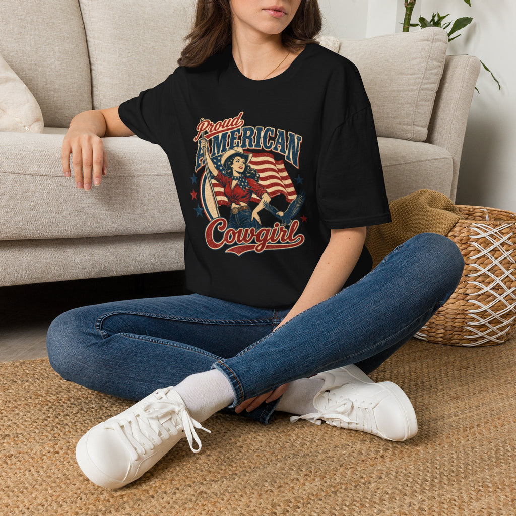 Proud American Cowgirl T-Shirt